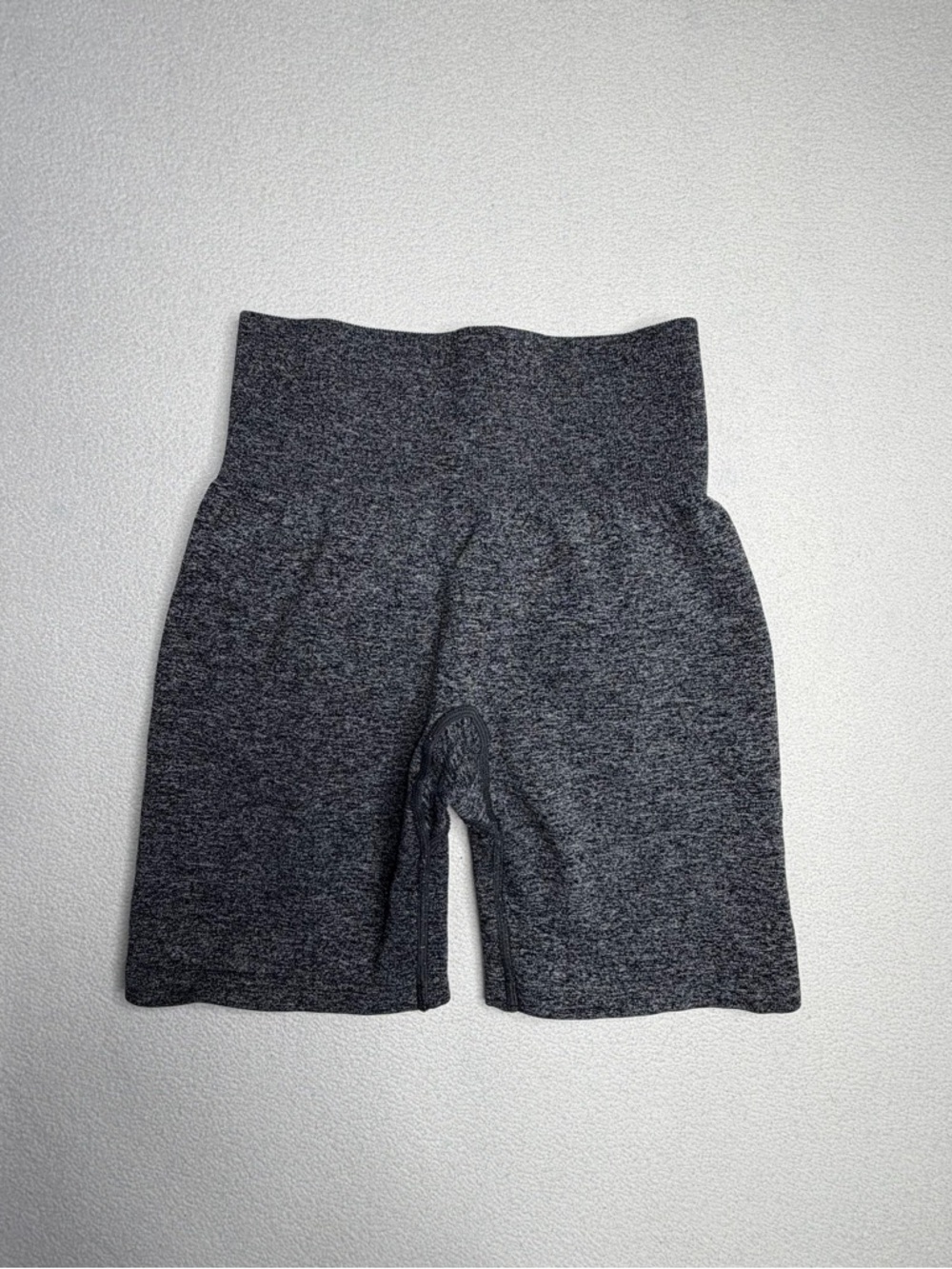 NVGTN Black Speckled Scrunch Seamless Shorts - Picture 6 of 9